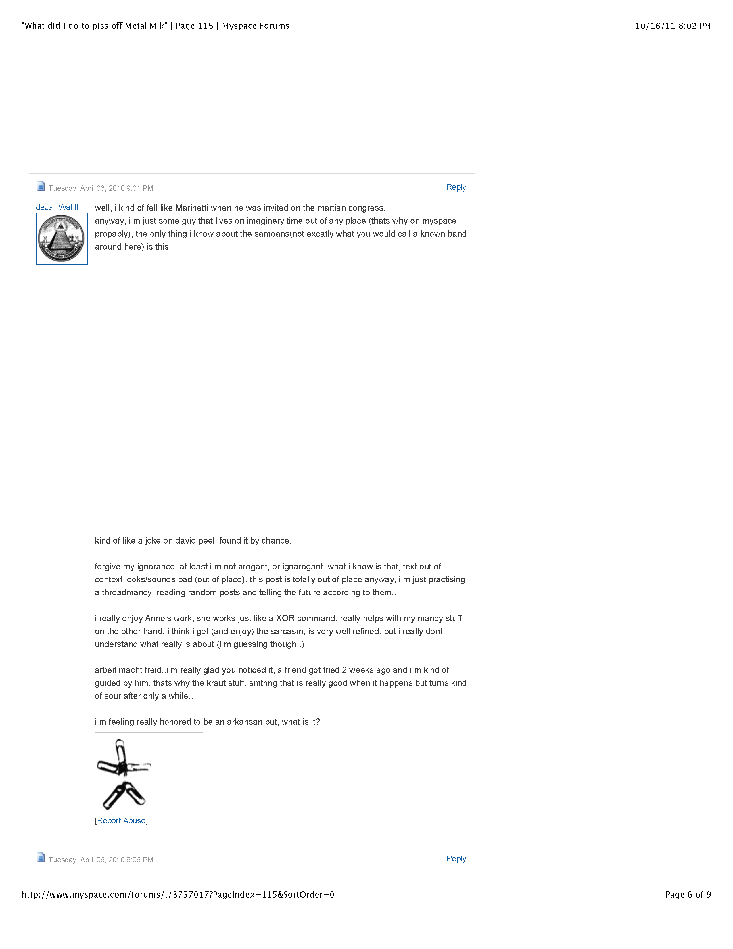 ./MySpace - 'What did I do to piss off Metal Mike' | Page 115 | Myspace Forums re Metal Mike Saunders_Page_6.png